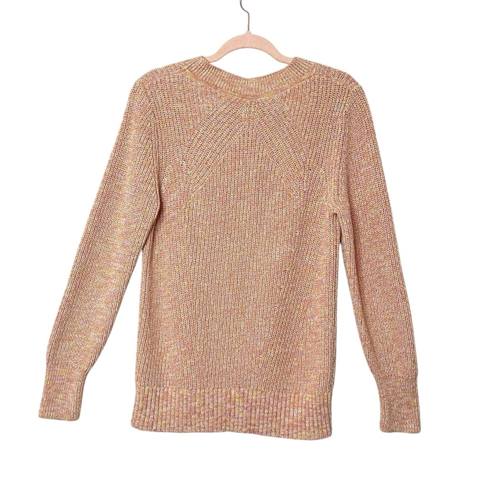 ❌NWOT GAP Chunky Knit Cotton Crewneck Sweater, Medium Tall Cotton - Picture 4 of 9
